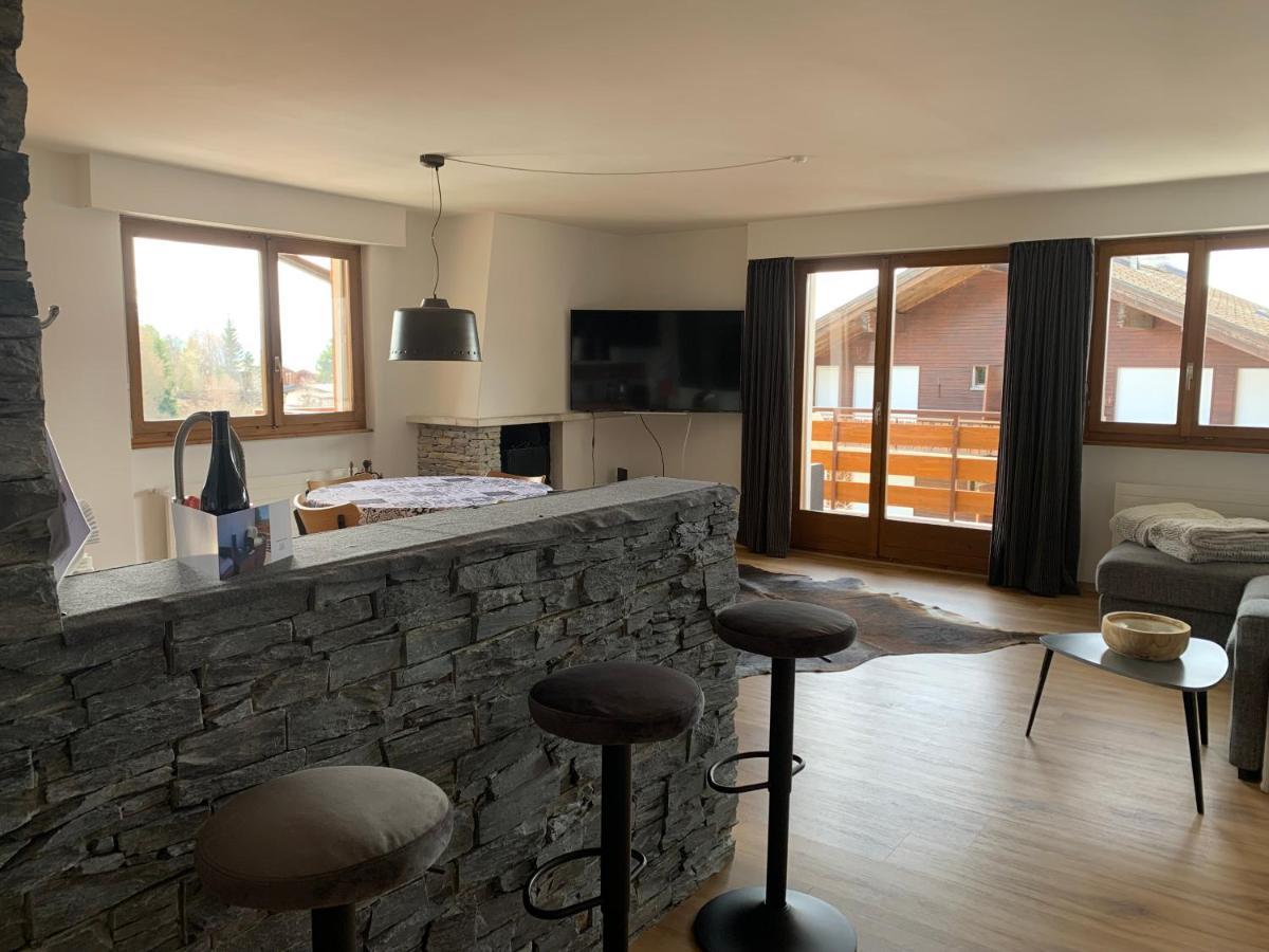 La Jacinthe De Crans Daire Dış mekan fotoğraf