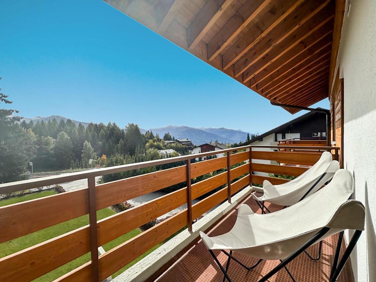 La Jacinthe De Crans Daire Dış mekan fotoğraf