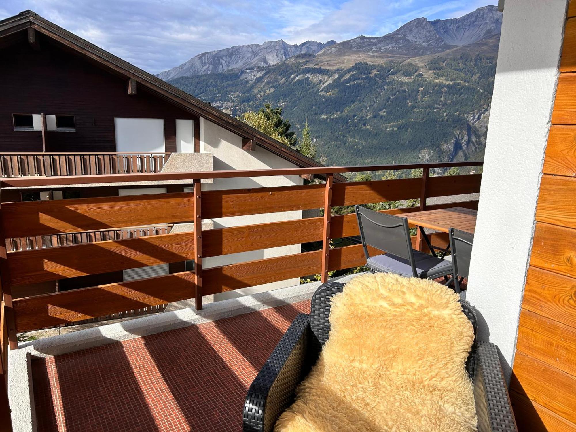 La Jacinthe De Crans Daire Dış mekan fotoğraf